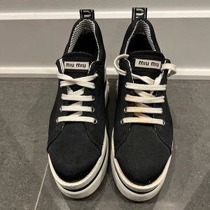 Mini Miu Sneakers - Size 38
